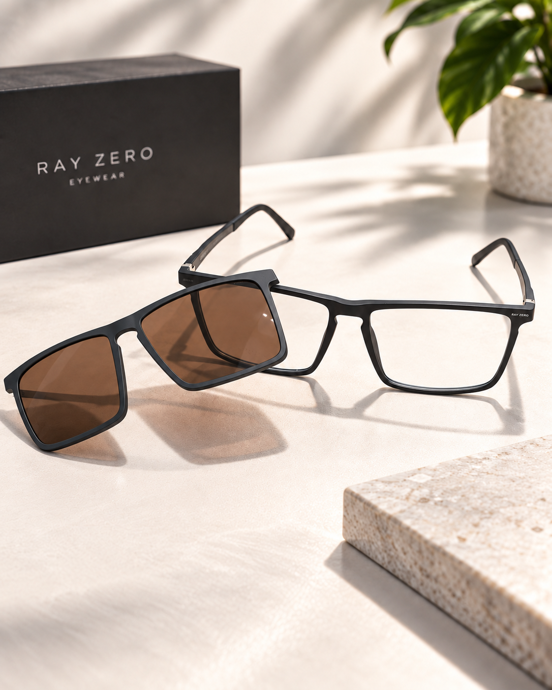 Óculos Clip-on Ray Zero na Big Ótica